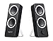 Logitech Multimedia Speakers Z200 with Stereo Sound for Multiple Devices - Black (Renewed)
