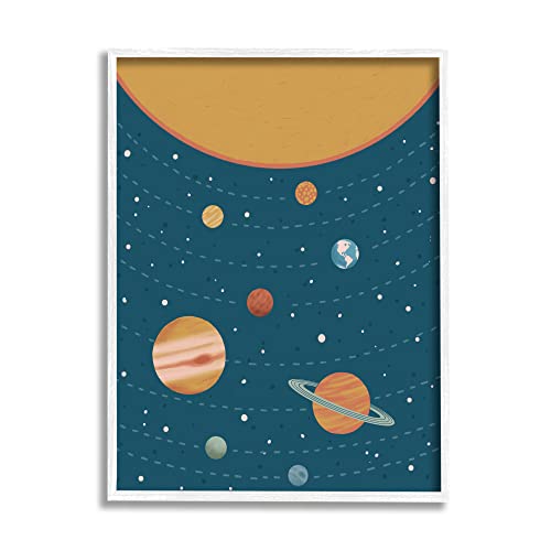 Stupell Industries Solar System Orbital Planetary Location Cosmos Educational S…