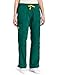 WonderWink Women's Scrubs Four Way Stretch Sporty Cargo Pant, Hunter Green, Medium