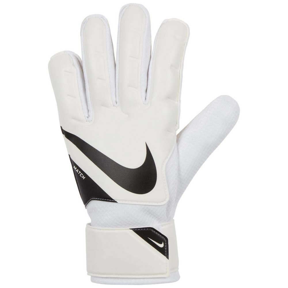 Nike Match Gloves White/Black/Black S — image 1