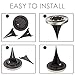 GIGALUMI Solar Ground Lights 8 Pack