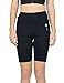 Delfin Spa Women's Heat Maximizing Neoprene Exercise and Anti-Cellulite Shorts, Black, Small