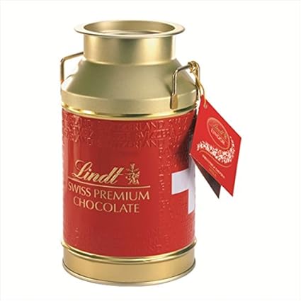 Chocolate ao Leite com Recheio Cremoso Swiss Premium Lata 250g Lindt