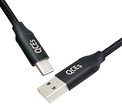 USB C Charging Cable for Samsung Galaxy S8, QCEs USB C Charger Cable 3.3Ft Fast Charging Braided Cable for Nintendo Switch LG V20 OnePlus 3T Apple Macbook Pro Chromebook Pixel Nexus 5X 6P