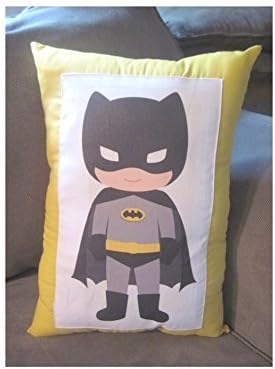 Comic Con superhero pillow children's decor room batman