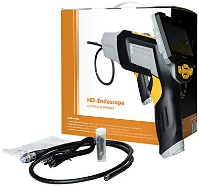 Binghotfire Digital 1080P LCD Snake Scope Endoscope Inspection Camera Boroscope 3m,black