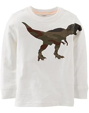 Carter's Baby Boys' Dinosaur Tee (Baby) - Ivory