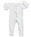Pajammie Zipsuits Unisex Baby Bamboo and Organic Cotton Romper Footie with 2-way zip (18-24 Months, Tribal Pastels)