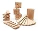 52 Piece Tegu Original Magnetic Wooden Block Set, Natural