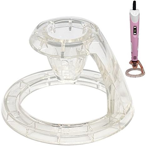 3D printing accessories,Print pen base, PC material resistance to high temperature，transparent color(3piece)