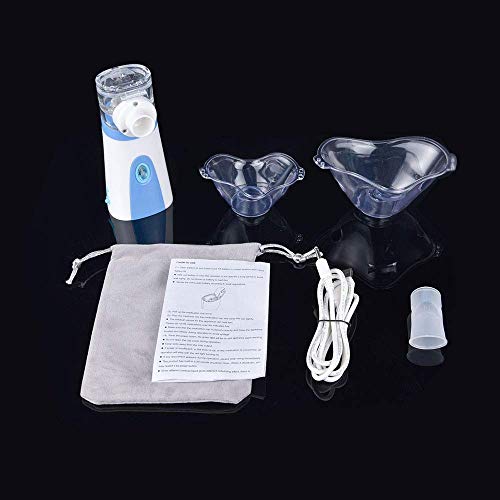 AGKupel Portable Cool Mist Humidifier Machine Professional Ultrasonic Vaporizer for Kids & Adults (White1) - Thumbnail 7