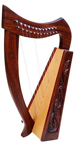 DEURA 24" HARP CELTIC 12 STRINGS BABY LAP HARP with BAG DH-12C