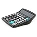 MyLifeUNIT Electronic Desktop Calculator with 12-Digit Large Display, Solar and AA Battery Dual Power