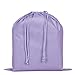 2 Piece Thick Non-Woven Dust Bag Beam Port Drawstring Pouch (Purple)