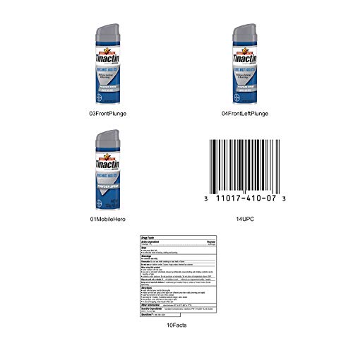 Tinactin Antifungal Powder Spray for Jock Itch, Value Size 4.6 oz