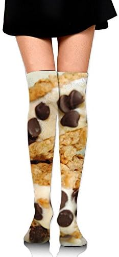 Homemade Oatmeal Cookie Ice Cream Sandwiches Cotton Compression Socks For Women. Graduated Stockings For Nurses, Maternity, Travel, Flight, Pregnancy, Varicose Veins,Running &amp; Fitness, Calf Support.