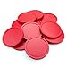 Easygame One Dozen Air Hockey Pucks 3 1/4 inch, Large Size Red Puck for Full Size Air Hockey for Teenager Adults Tables