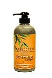 Ecomax Natural Repair Recipe Bamboo Charcoal Shampoo to Repair, Strengthen, Recover Damaged Hair,16.9 Oz / 500ml, Made in Taiwan