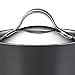 Anolon Nouvelle Copper Hard Anodized Nonstick Stock Pot/Stockpot with Lid - 8 Quart, Gray