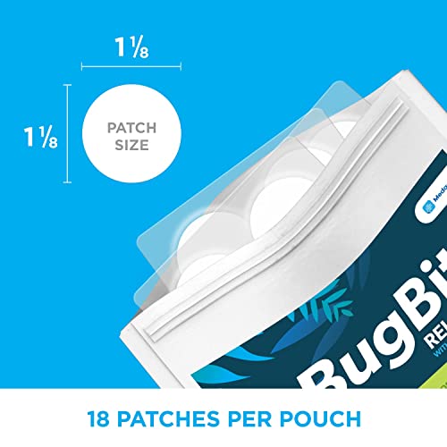 Medagel Bug Bite Relief Patch Hydrating Hydrogel Patches with Arnica