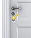 Hanging Emoji Door Wall Sticker Decal. Includes 2 Hanging Emojis. Great as Laptop Stickers, Nursery Room Decor, Light Switch Decals, and Many More. #6097