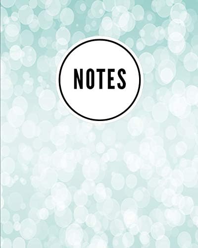 Notes: Bubble Print Teal - Cute Writing Notebook For School, Home & Office - [Classic] Paperback – 17 Apr 2019