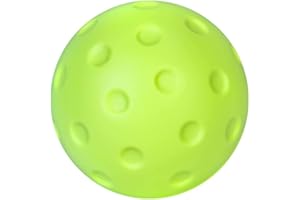 Liahelianx Noise-Reducing Foam Pickleballs-Soft PU Practice Balls for Indoor/Outdoor Training, Durable Vibration-Dampening De