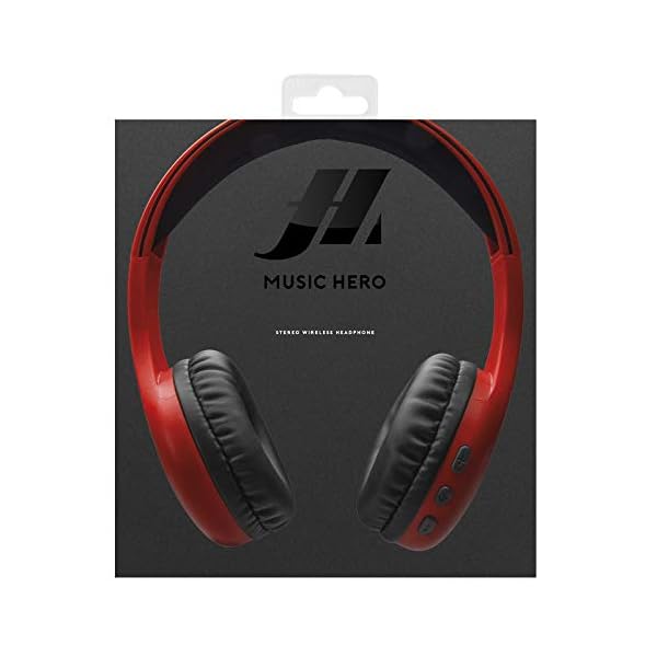 SBS Cuffie stereo regolabili con padiglioni morbidi e microfono integrato,  wireless V5.0, tasti per chiamate e gestione musica - Cuffie Hi-Fi