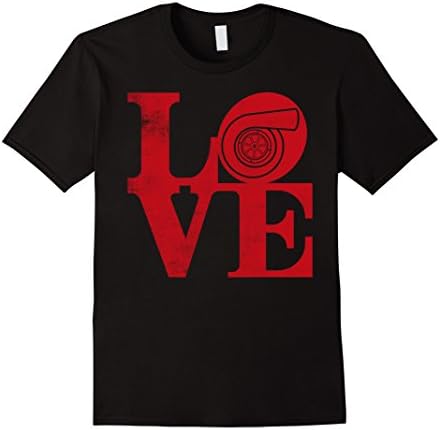 Mens Turbo Lover T-Shirt Medium Black