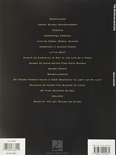 The Brazilian Masters: The Music of Jobim, Bonfa, and More Arranged for Solo Guitar - Image 3