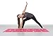 POETRYOGA - Kids Yoga Mat - with Carry Strap - 60x24 Inches 4mm - Eco-Friendly SGS Approved Non-Toxic No Phthalates or Latex - Durable - Non-Slip - Multi Purpose - Yoga Dogs Poses (Magenta)