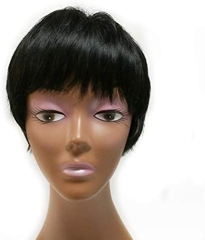 XJBB Short Pixie Cut Wig for Women Natural Hair Women's Heat Resistant Fashion Wigs