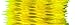 Caryko Fuzzy Bump Chenille Stems Pipe Cleaners, Pack of 100 (Yellow)