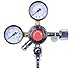 MOD Complete MDC99008 CO2 Beer Regulator Dual Gauge Draft Beer Dispensing Kegerator Heavy Duty 0 - 60 PSI - 0 to 3000 Tank Pressure CGA-320 Inlet Connection 3/8