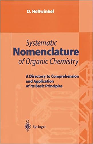 Systematic Nomenclature Of Organic Chemistry A Directory To