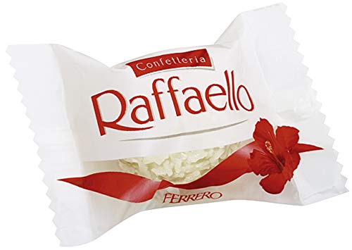 Ferrero Raffaello – Feine Creme, knackige Mandel, knusprige Waffel und Kokosflocken – 16 Packungen à 4 Einzelpralinen – Bild 4