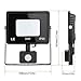 LE Outdoor LED Flood Light, Motion Sensor, IP65 Waterproof, 30W 2400 Lumen, 75W HPS Equivalent, Daylight White 5000K, Home Security Floodlight for Warehouse, Garage, Garden, Yard, Tree and More