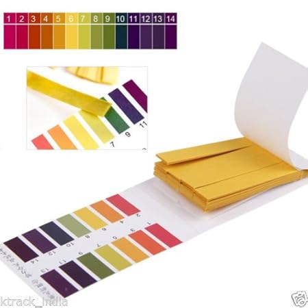 Gooseberry Suplex36 Full pH 1-14 Test Indicator Litmus Paper Water Soil Testing Kit, 80 Strips 1