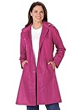 AmeriMark Women's Packable Raincoat - Large / 14-16 - Fuchsia