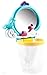 WolVol Bath Tub Fun Time Basketball Play Set with Viewing Mirror and 3 Balls