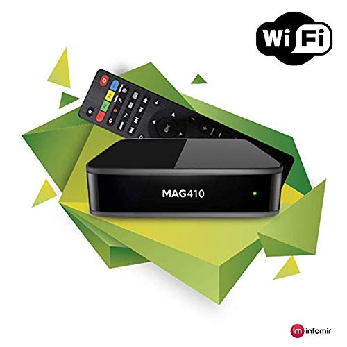 Genuine INFOMIR MAG 410 Android IPTV Set-TOP Box with WiFi Module Supports 4K and HEVC ...