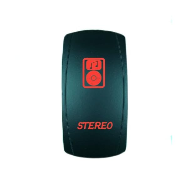 STV-Motorsports-Laser-Red-Rocker-Switch-STEREO-20A-12V-Onoff-LED-Light