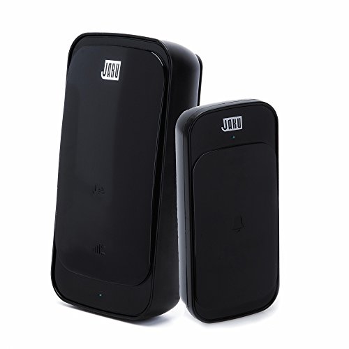 Jaku wireless doorbell with up to 1148ft wireless range, 4 volume…