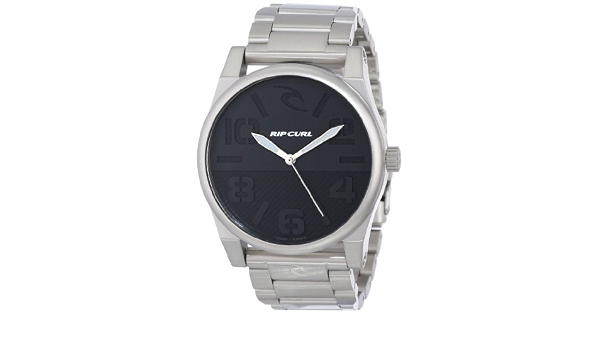 Amazon.com: Rip Curl de los hombres a2571 – BLK Flyer Acero Negro Reloj de  surf analógico : Ropa, Zapatos y Joyería