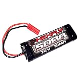 Redcat Racing HX-5000MH-B Version 4.0 5000 Ni-Mh Battery 7.2V with Banana Connector