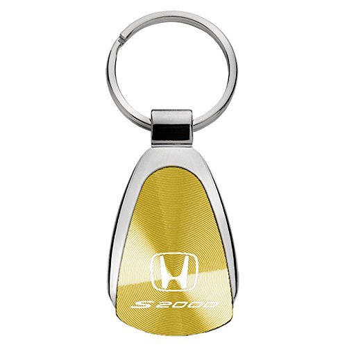 Honda S2000 Gold Teardrop Keychain