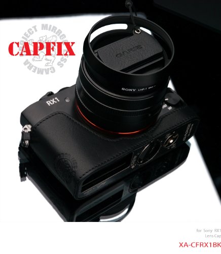 Gariz Leather XA-CFRX1BK Camera Capfix for Sony RX1RII RX1 Lens Cap, Black