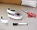 Juvale Magnetic Tape Roll - Rewritable Magnetic Dry Erase Whiteboard Roll, 1 Inch x 25 Feet, White