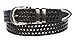 beltiscool Men's 1 1/8 Inch (30 mm) Braided Leather Dress Lacing Belt