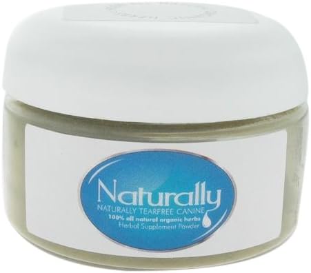 Naturally Tearfree Canine All Natural Dog Tear Stain Remover, 4-Ounce Jar